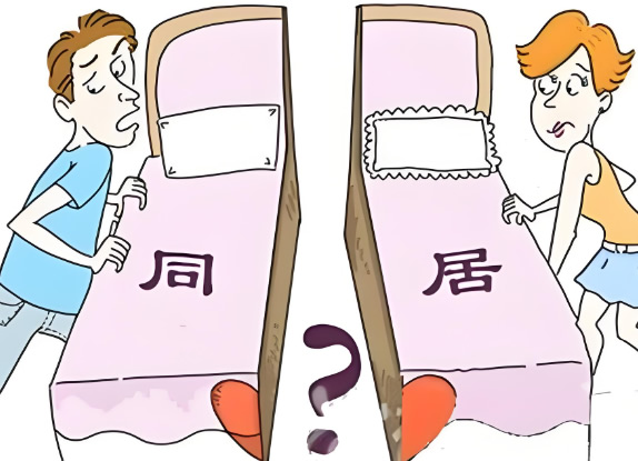 法律是怎么样认定与无配偶的第三者同居关系